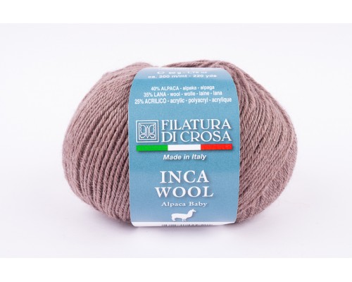 Filatura Di Crosa Inca Wool (40% бейби альпака, 35% шерсть, 25% полиакрил, 50гр/200м)