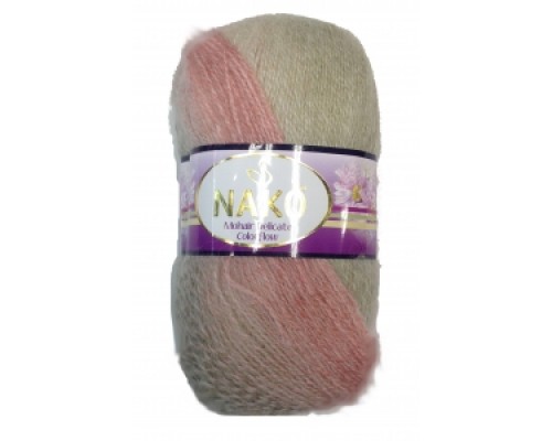 Nako Mohair Delicate Colorflow (60% Акрил 40% Мохер, 100гр/500м)