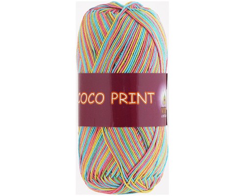 Vita Cotton Coco Print (100% Хлопок Мерсеризованный, 50гр/240м)