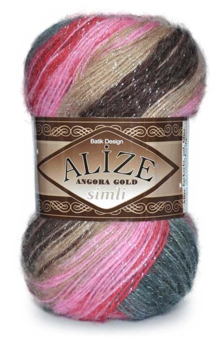 Пряжа Alize Angora gold batik батик купить в Новосибирске недорого с доставкой