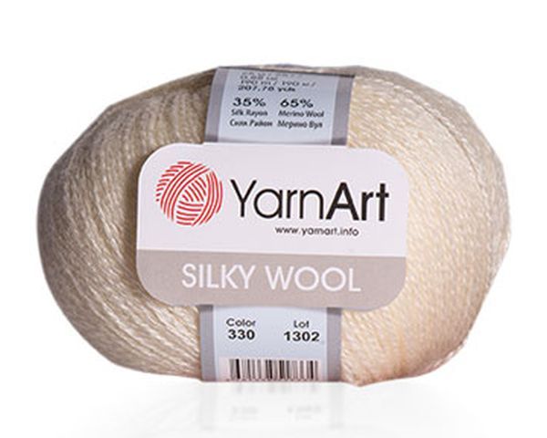 Пряжа YarnArt Silky Wool купить пряжу Ярнарт Силки Вул мотками в ...